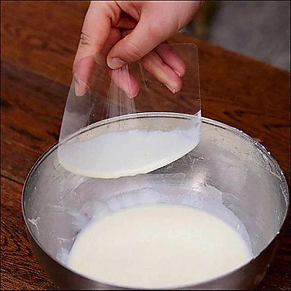 5/10Pcs Plastic Cake Cream Scraper Spatula Set | Baking Tool
