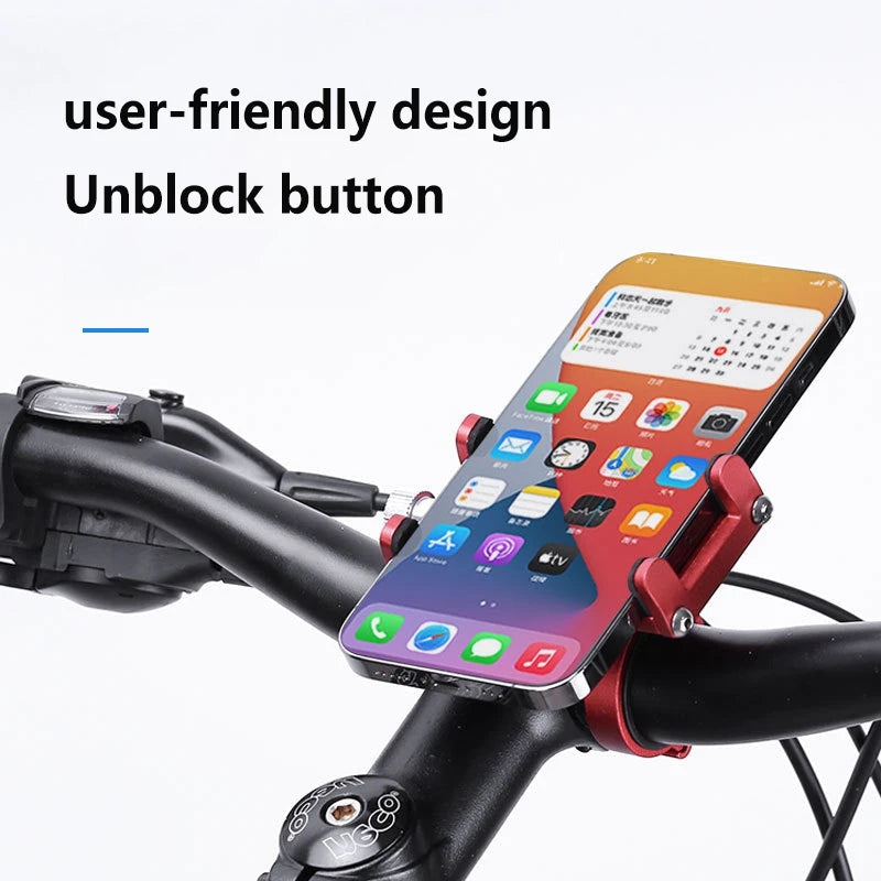 Universal Metal Bike Phone Mount – MTB & Motorcycle Holder