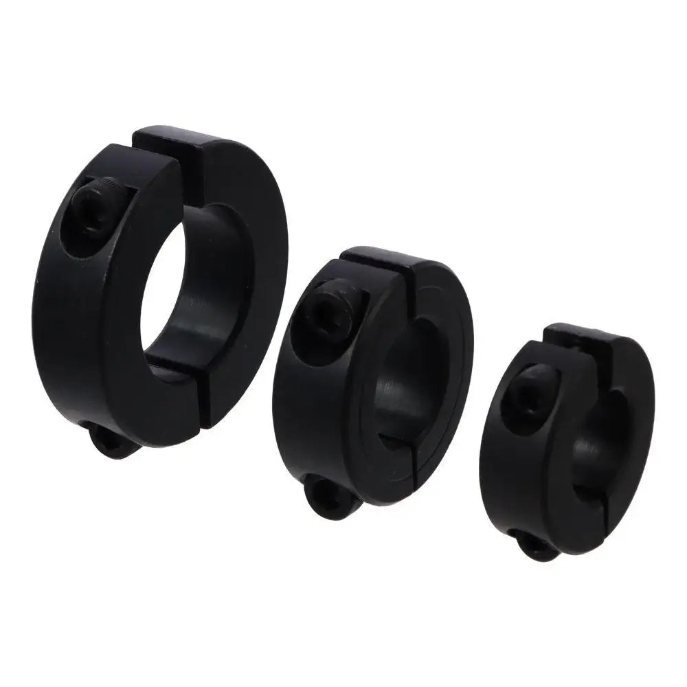 Carbon Steel Double Split Shaft Collar 6–55mm Clamping Ring