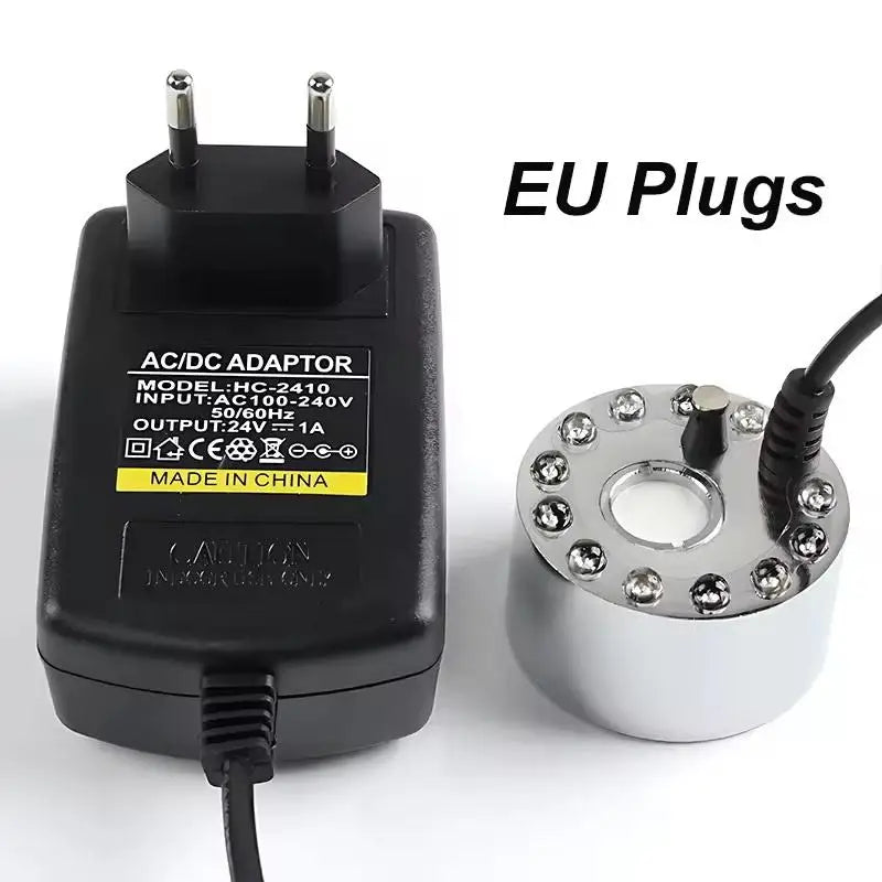 LED Ultrasonic Pond Fogger Mist Maker – Colorful Lights Ultrasonic Pond Fogger Nixie EU