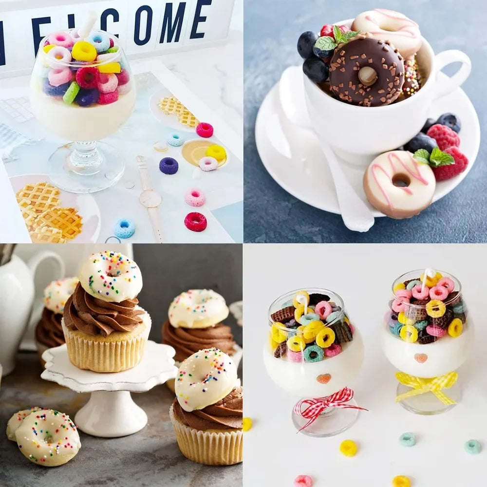 Mini Silicone Candy Molds with Dropper – Gummy Bear & Chocolate Silicone Baking Molds Nixie