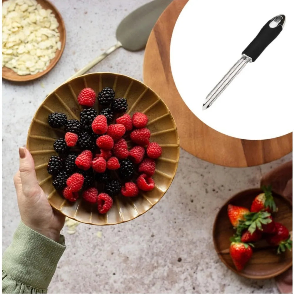 Stainless Steel Pepper & Fruit Corer Remover Tool | Nixie