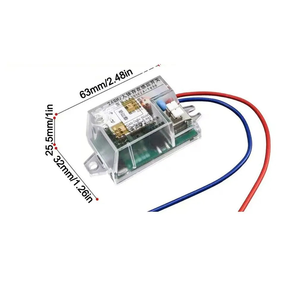 24GHz Radar Human Presence Sensor Switch – Auto On/Off