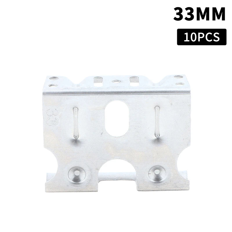 10Pcs Solar Panel Drain Clips Aluminum Alloy 30/33MM Drainage Set Solar Panel Accessory Nixie 33MM 10Pcs