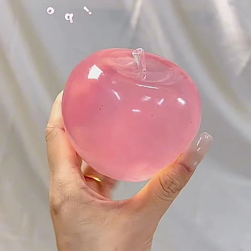 Green Apple Slushie Squishy Fidget Toy – Moldable ASMR Sensory Squishy Fidget Toy Nixie Pink