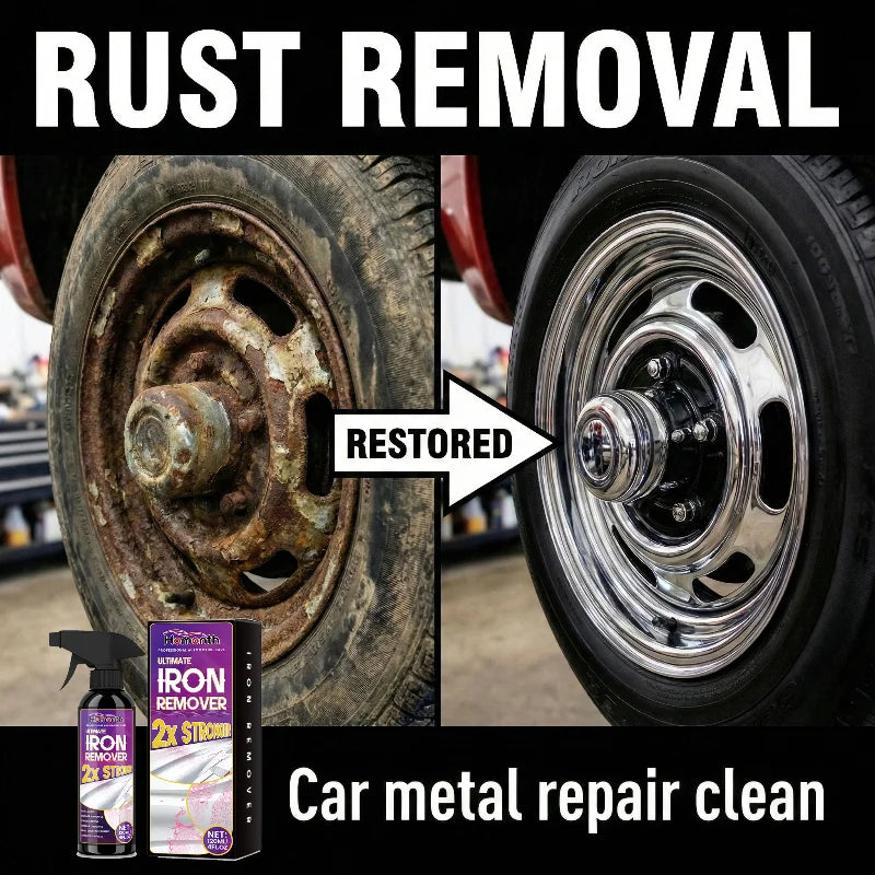 120ml Rust Remover Spray – Car Wheels, Metal & Bike Tools Rust Remover Spray Nixie