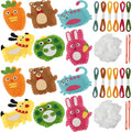 Cute Animal DIY Sewing Kit for Kids – Beginner Craft Set Kids Sewing Craft Kit Nixie 2 sets