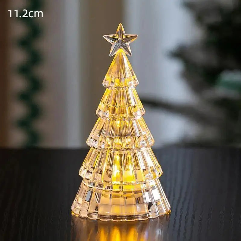 Mini LED Luminous Christmas Tree Ornament | Tabletop Xmas Decor