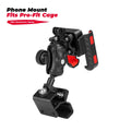 UTV Phone Mount Pro-Fit Cage Anti-Vibration CNC Aluminum UTV Phone Mount Nixie For Pro-Fit Cage
