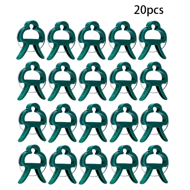 20Pcs Reusable Plant Support Clips for Vines & Seedlings Plant Support Clips Nixie large size20pcs