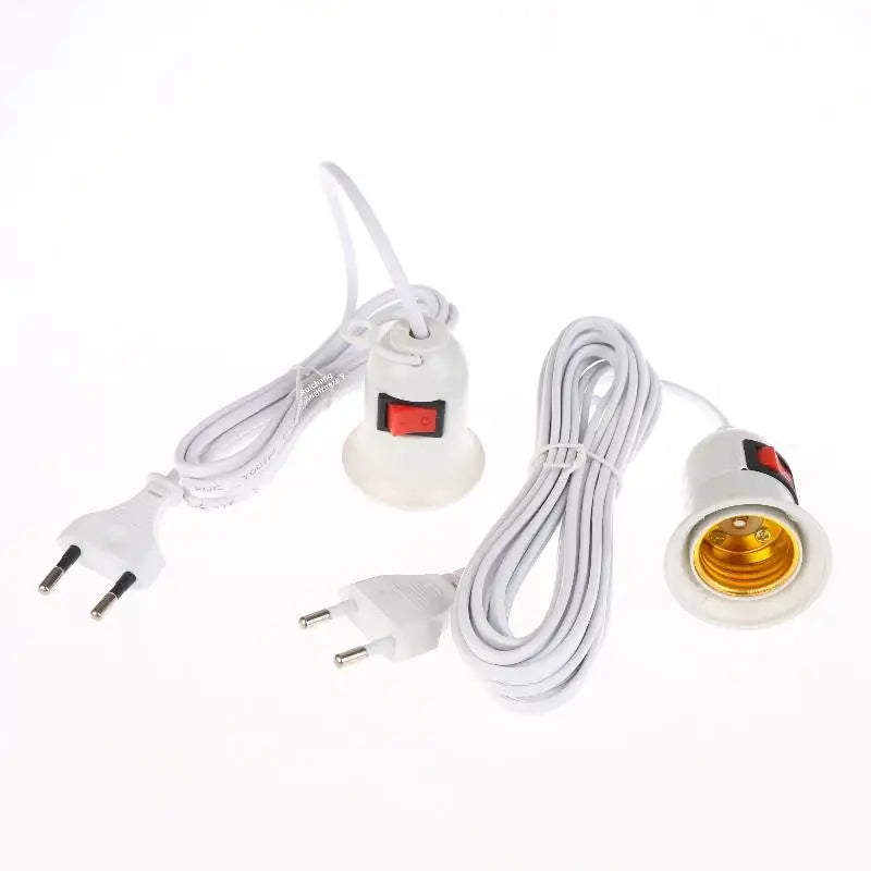 E27 Plant Grow Lamp Holder with On/Off Switch & 3/5M Cord Grow Lamp Holder Nixie