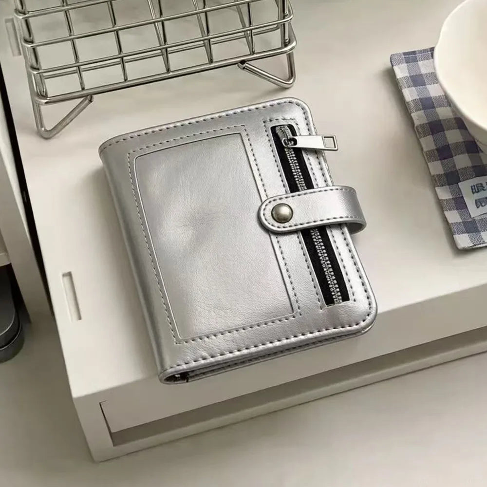 Nixie M5 PU Leather Binder Notebook | Photo Window 5-Ring Journal