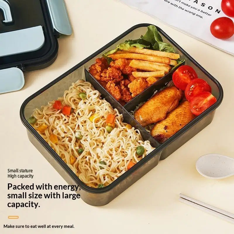 2/3 Compartment Bento Lunch Box – Leak-Proof & BPA-Free Bento Lunch Box Nixie