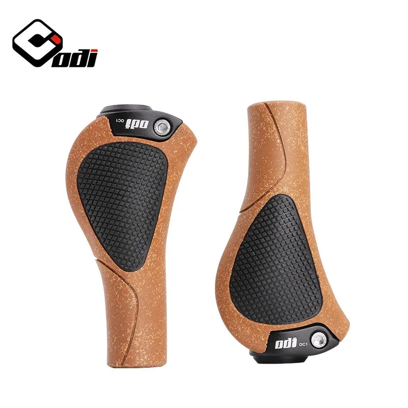 ODI Oak MTB Ergonomic Handlebar Grips with Bar Cuffs MTB Handlebar Grips Nixie OAK Grip Black