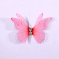 50Pcs 3D Organza Butterfly Appliques – Colorful Mesh Patches Fabric Appliques Nixie 05