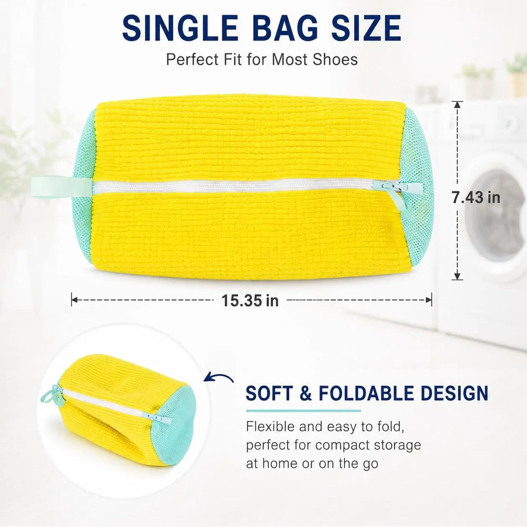 Shoe Washing Bag – Durable Mesh Laundry Bag for Sneakers Shoe Laundry Bag Nixie
