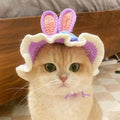 Handmade Funny Cat Hat – Pet Cosplay Party Photo Shoot Headwear Pet Costume Hat Nixie M-C