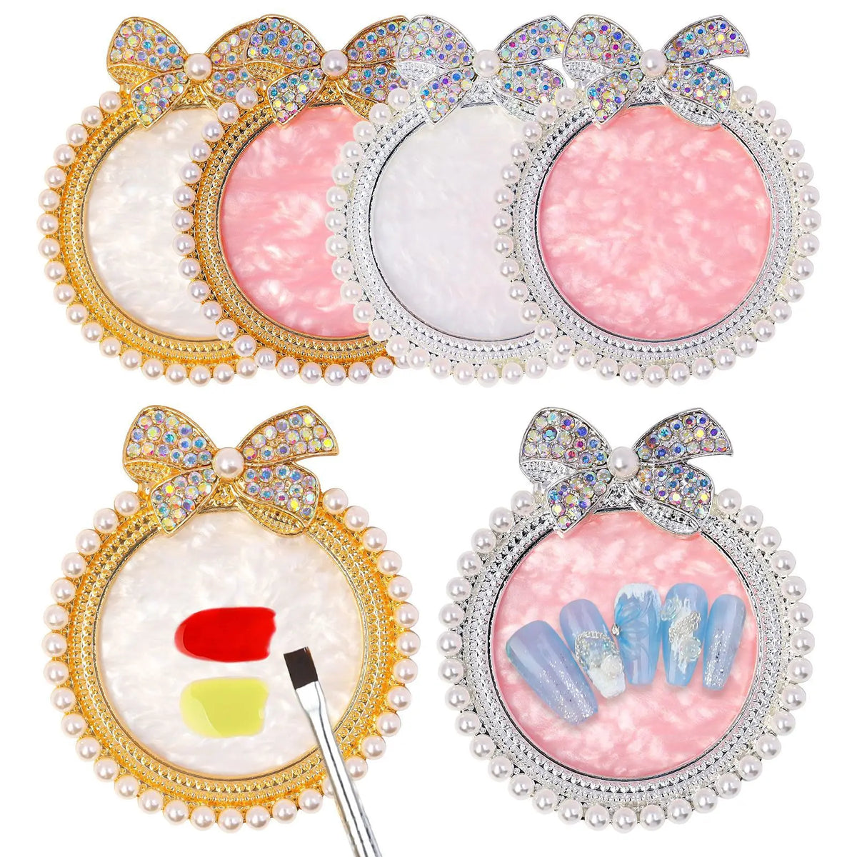 Nixie Resin Art Nail Gel Color Display Board Manicure Tool Nail Art Display Board Nixie