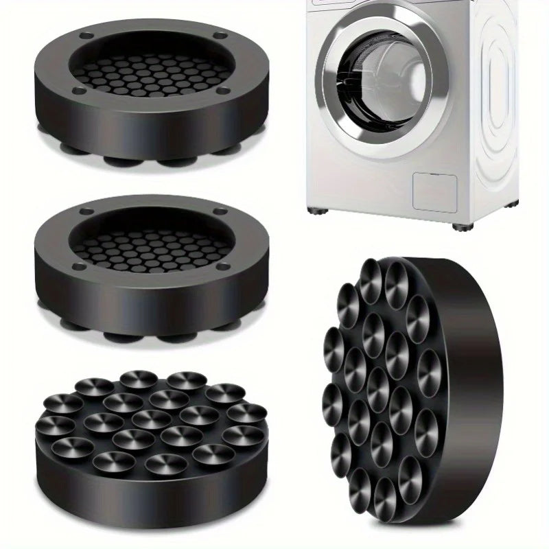 4-Pack Anti-Vibration Pads for Washing Machine & Appliances Appliance Vibration Pads Nixie