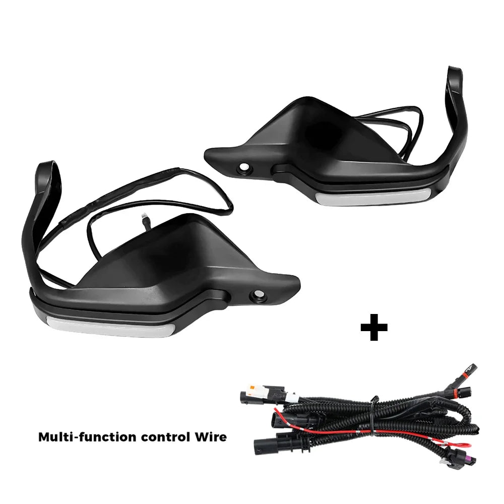 KEMIMOTO BMW R1200GS R1250GS F850GS Handguards LED Turn Signals Motorcycle Handguards Nixie A set with light