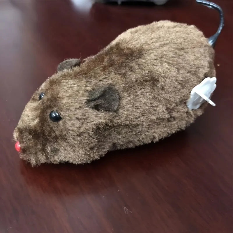 Lifelike Plush Mouse Toy for Cats, Dogs & Kids – Random Color Plush Pet Toy Nixie