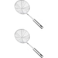 Stainless Steel Spider Strainer Skimmer Spoon for Frying & Cooking Kitchen Strainer Skimmer Nixie 2PCS