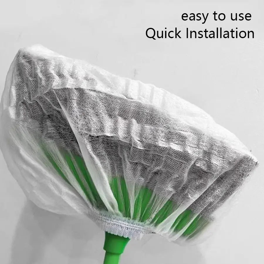 100pcs Disposable Non-Woven Broom Covers – Hair & Dust Trap Disposable Broom Cover Nixie