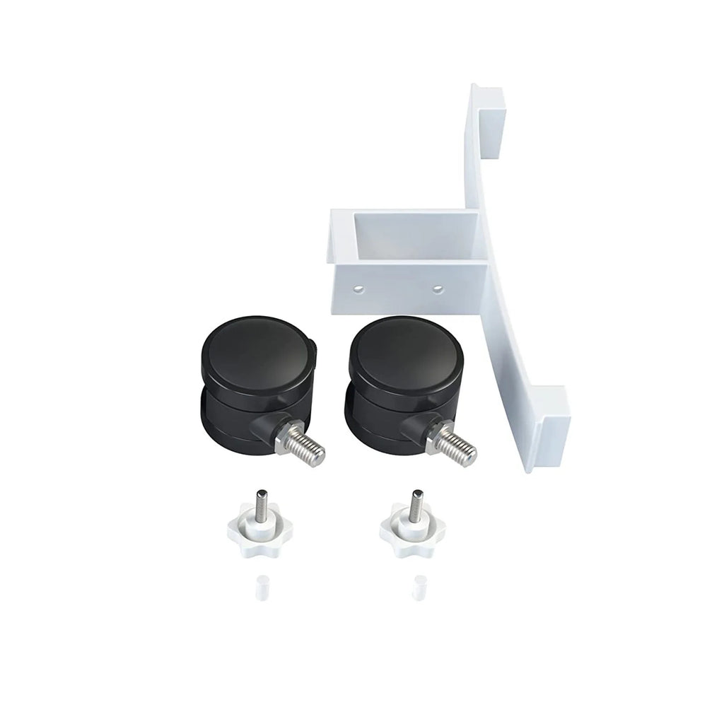Metal Infrared Panel Heater Feet Bracket with Wheels – Universal Heater Stand Bracket Nixie
