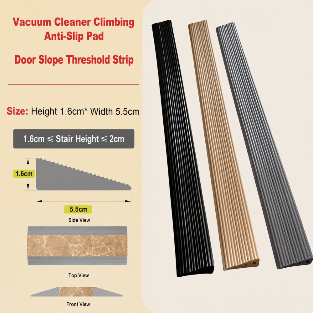 1M Silicone Threshold Ramp Strip – Self-Adhesive Anti-Slip Threshold Ramp Strip Nixie