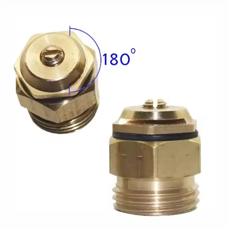 Brass Adjustable Micro Sprinkler Nozzle 180° Garden Irrigation Garden Sprinkler Nozzle Nixie