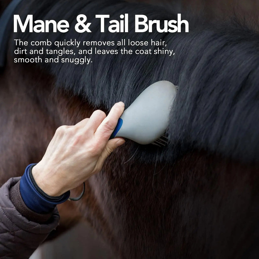 Professional Horse Mane & Tail Grooming Brush | Pearl Comb Horse Grooming Brush Nixie