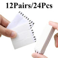 Removable Adhesive Hook & Loop Strips – No-Damage Wall Hangers Adhesive Hanging Strips Nixie 12pairs-24pcs