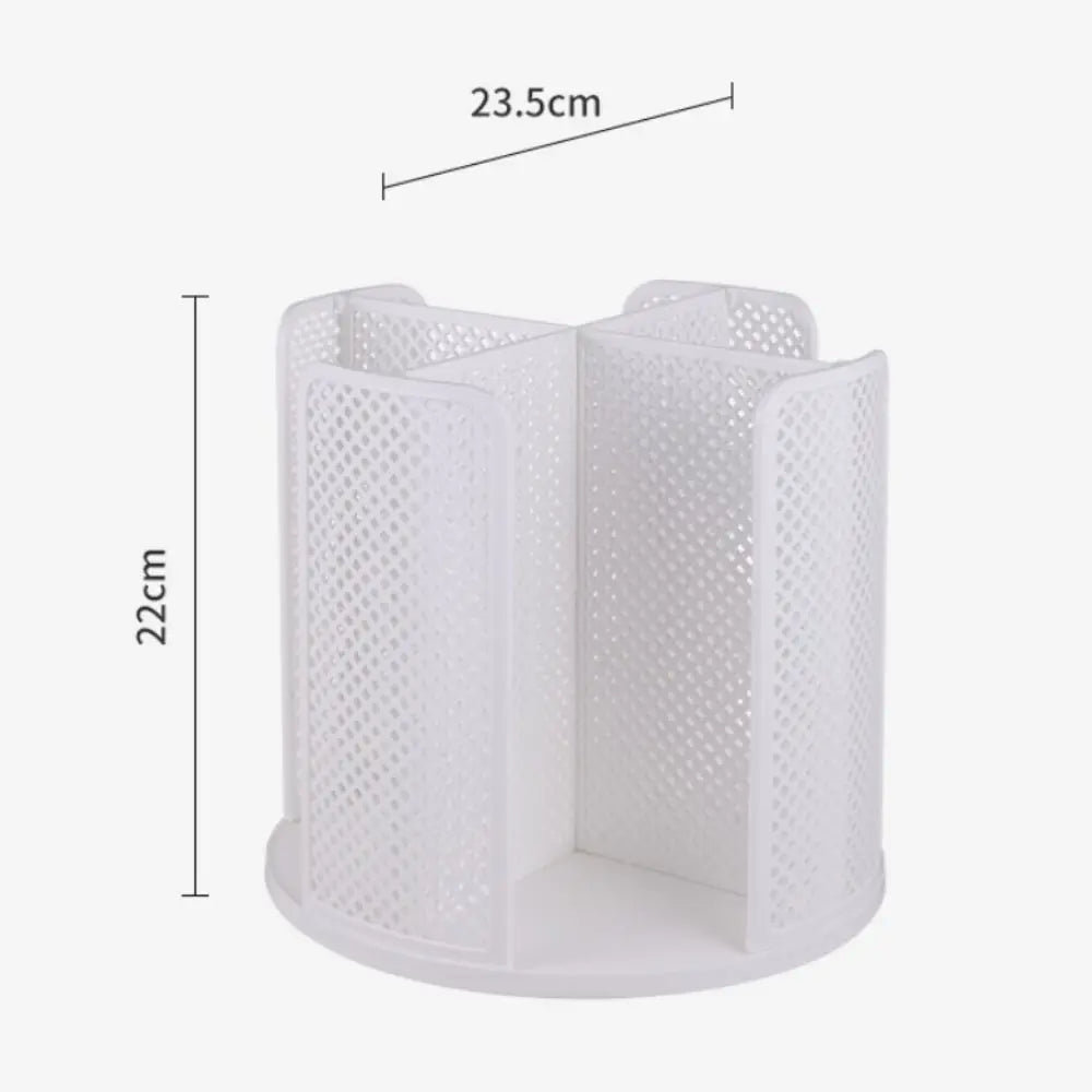 Rotating Paper Cup Dispenser – 4-Compartment Lid Holder