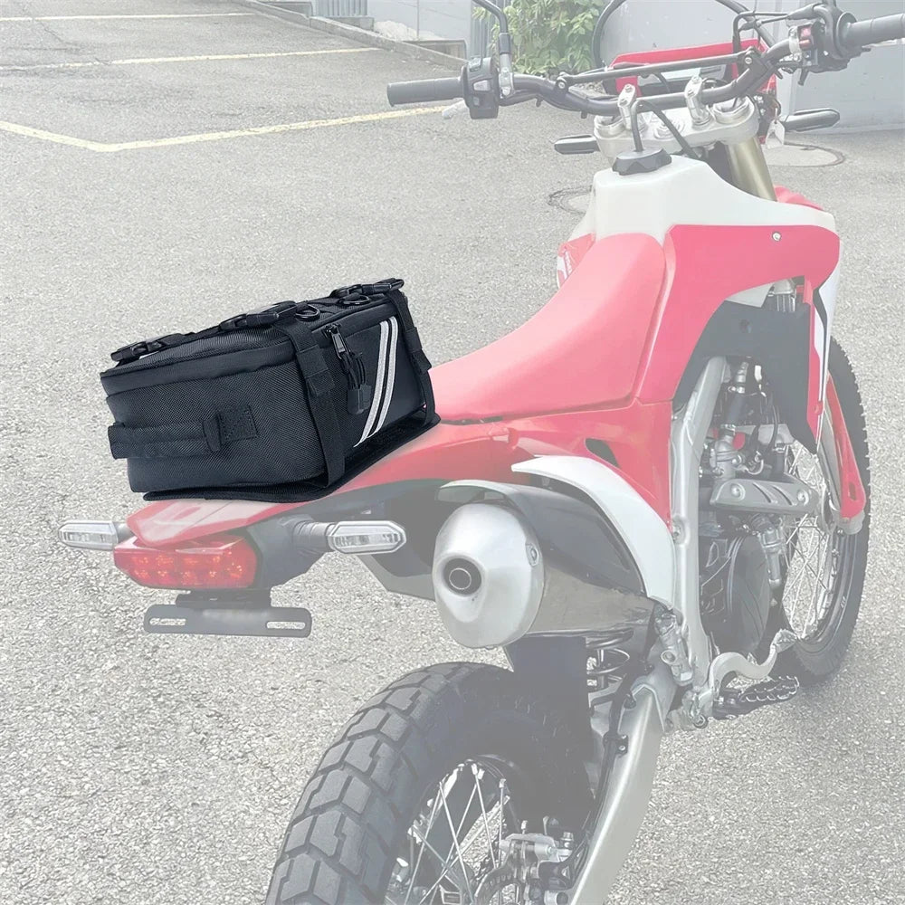 Motorcycle Rear Fender Bag – Dirt Bike Tool Roll Bag 6L Motorcycle Fender Bag Nixie