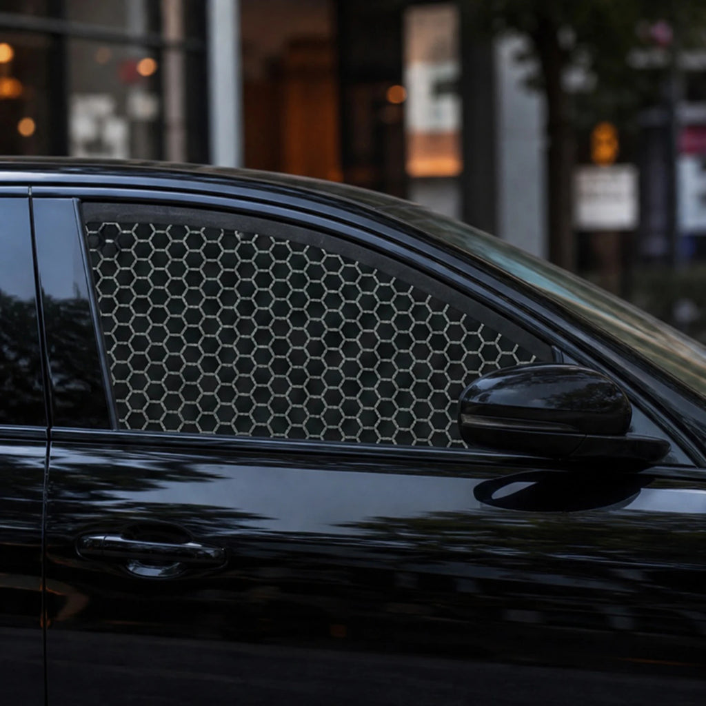 Honeycomb Vinyl Window Sticker – Car, Bike & Motorcycle Decal Vinyl Window Decal Nixie