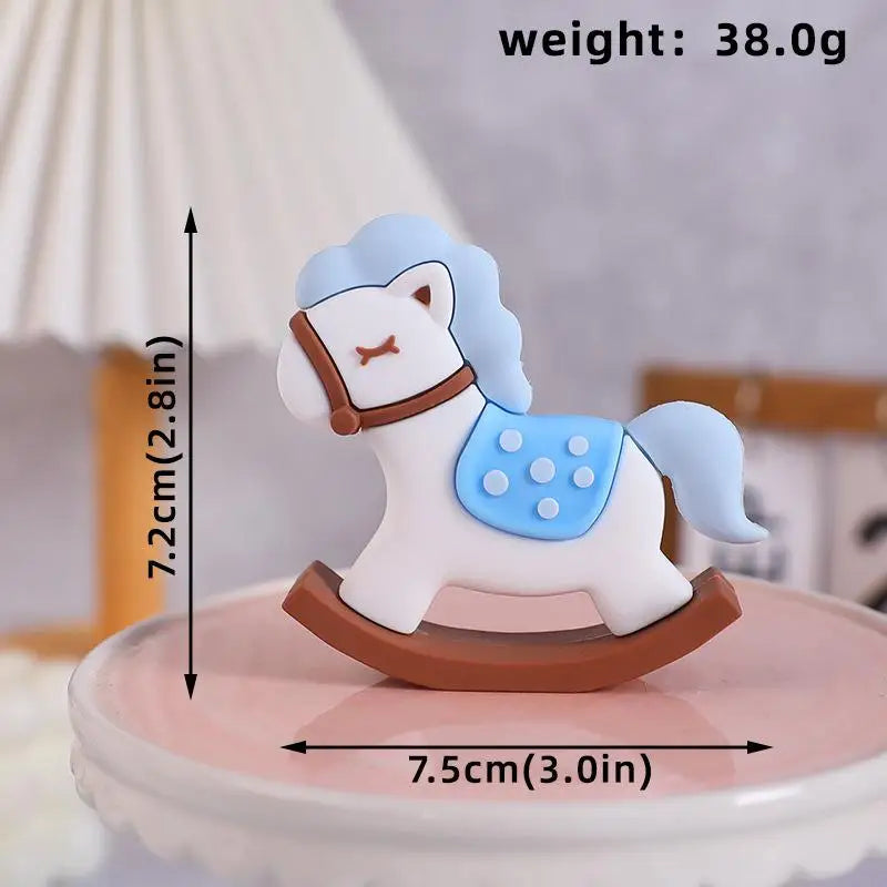 Hot Air Balloon Bear Cake Topper – Gender Reveal & Birthday
