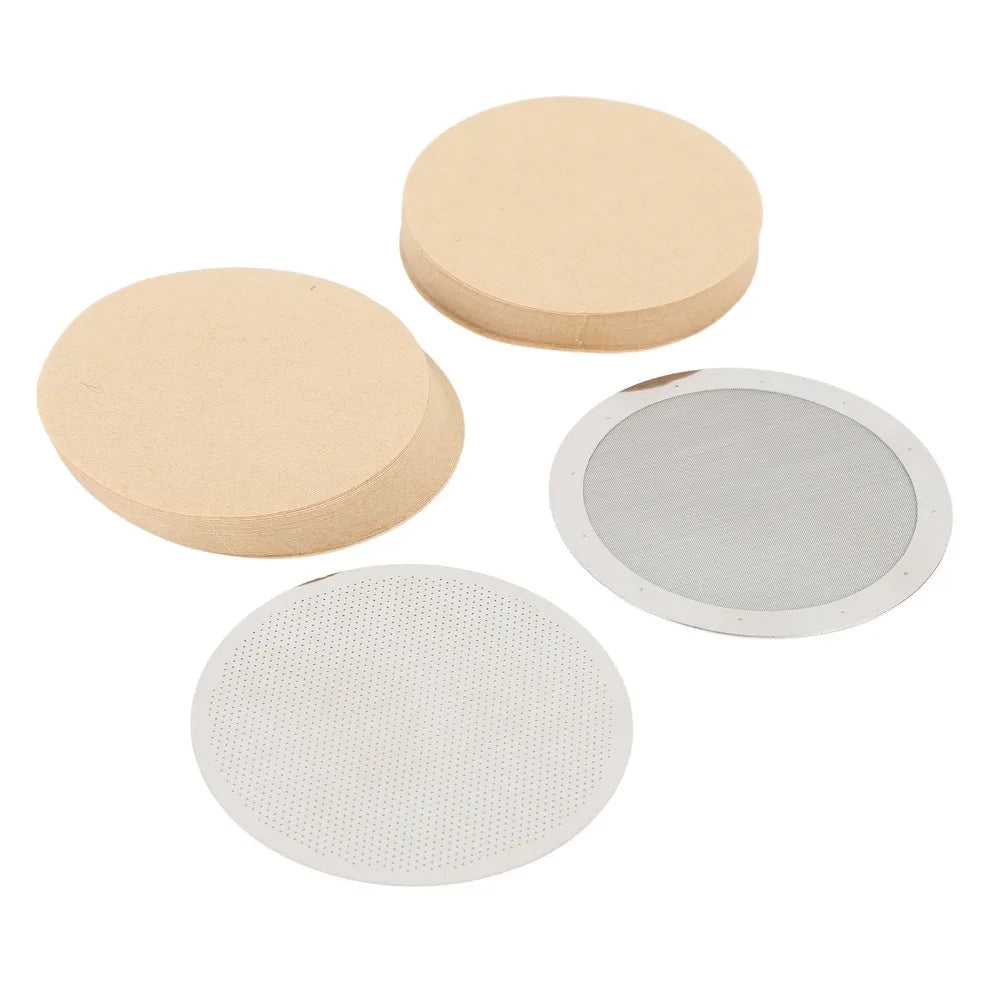 Stainless Steel Disk Coffee Filter 2.4" Mesh for French Press Coffee Filter Nixie