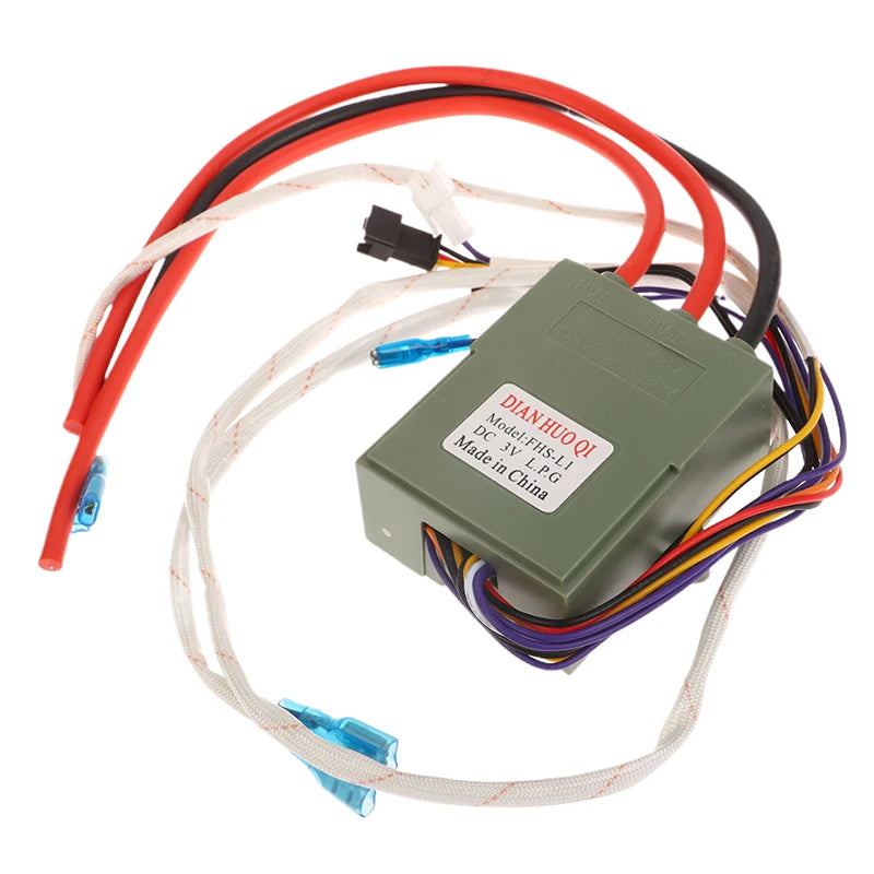 DC 3V Dual Ignition Pulse Igniter Temperature Control 12 Wires Pulse Igniter Module Nixie