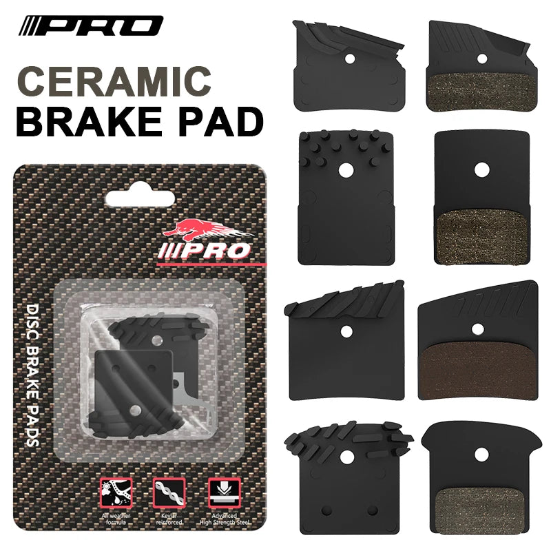 IIIPRO Ceramic Disc Brake Pads – MTB & Road Hydraulic Bike Disc Brake Pads Nixie