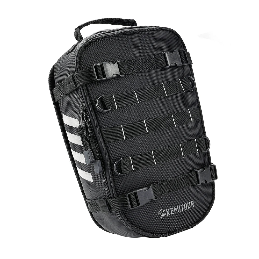 Motorcycle Rear Fender Bag – Dirt Bike Tool Roll Bag 6L Motorcycle Fender Bag Nixie Type B