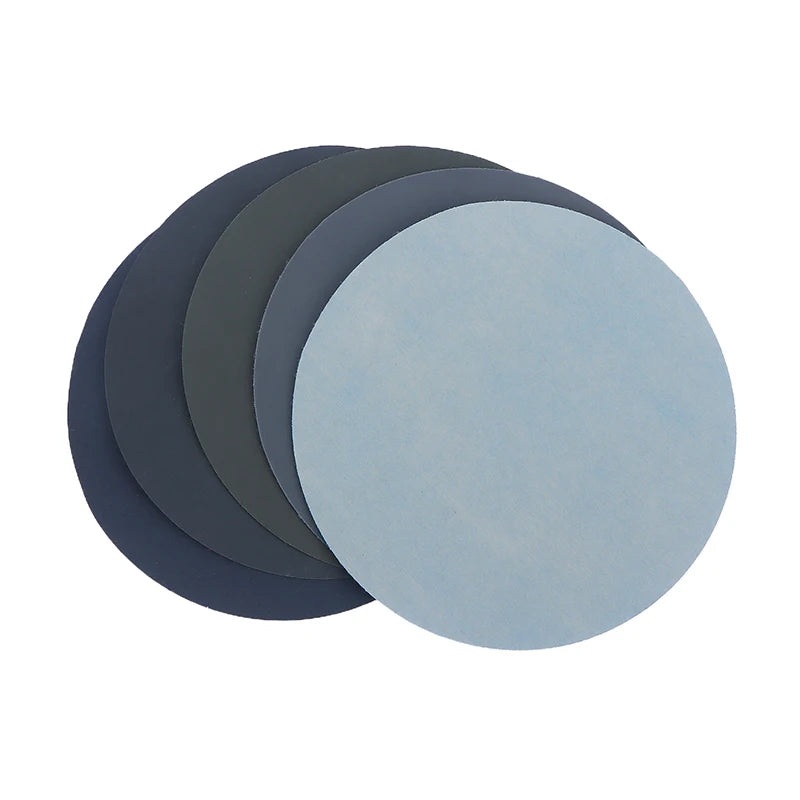 5-Inch Sandpaper Discs 1000–5000 Grit Wet/Dry Pack of 15/25 Sanding Discs Nixie