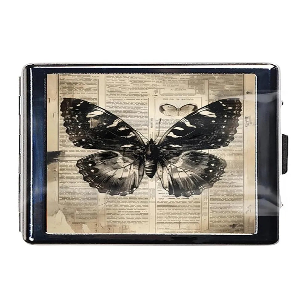 Vintage Metal Card Case | Multi-Function Business Card Holder