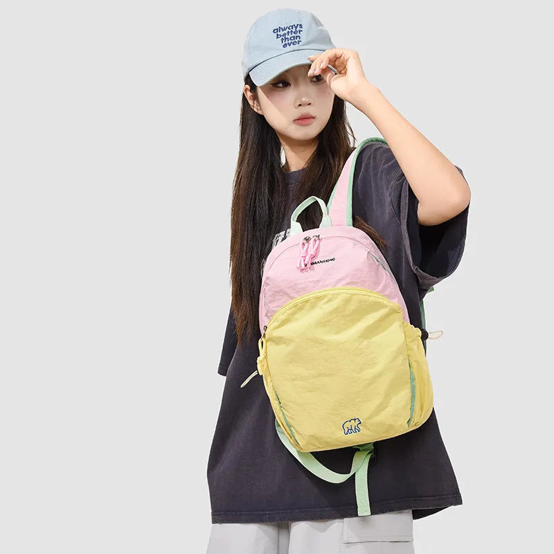 Nixie Two-Tone Waterproof Women's Backpack for School Women's Backpack Nixie