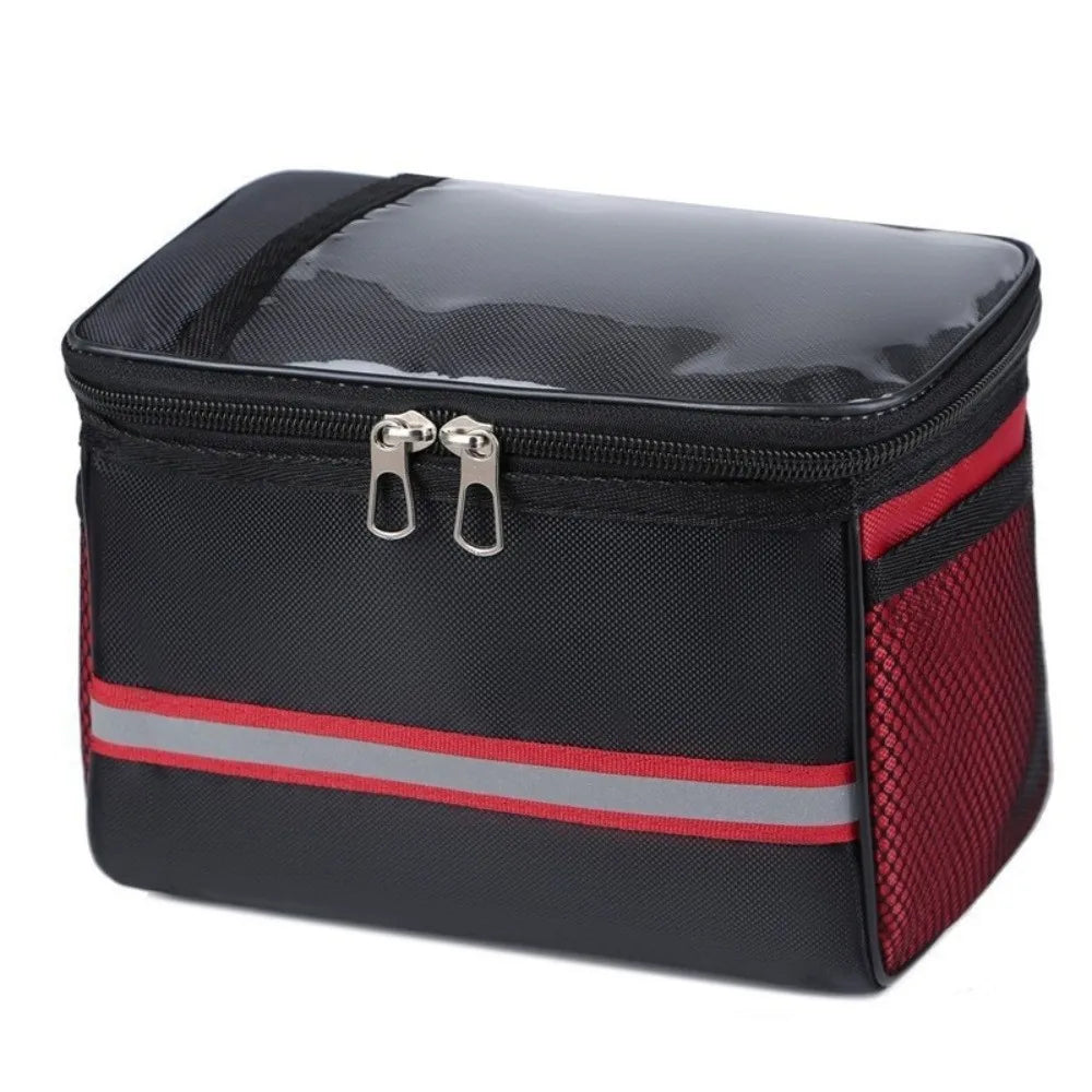 Waterproof Bike Handlebar Bag | Reflective Cycling Front Bag