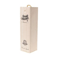 Wooden Wine Box with Rope Handle – Sun-Proof Gift Storage