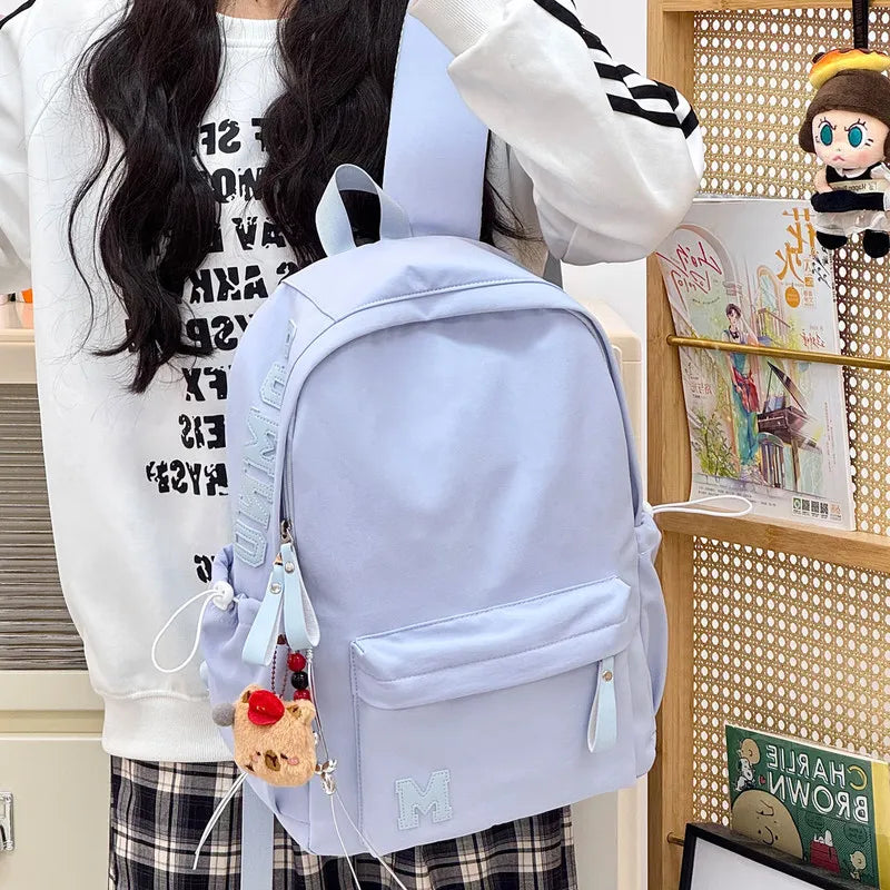 Japanese-Style Nylon Student Backpack 20-35L | Nixie Student Backpack Nixie