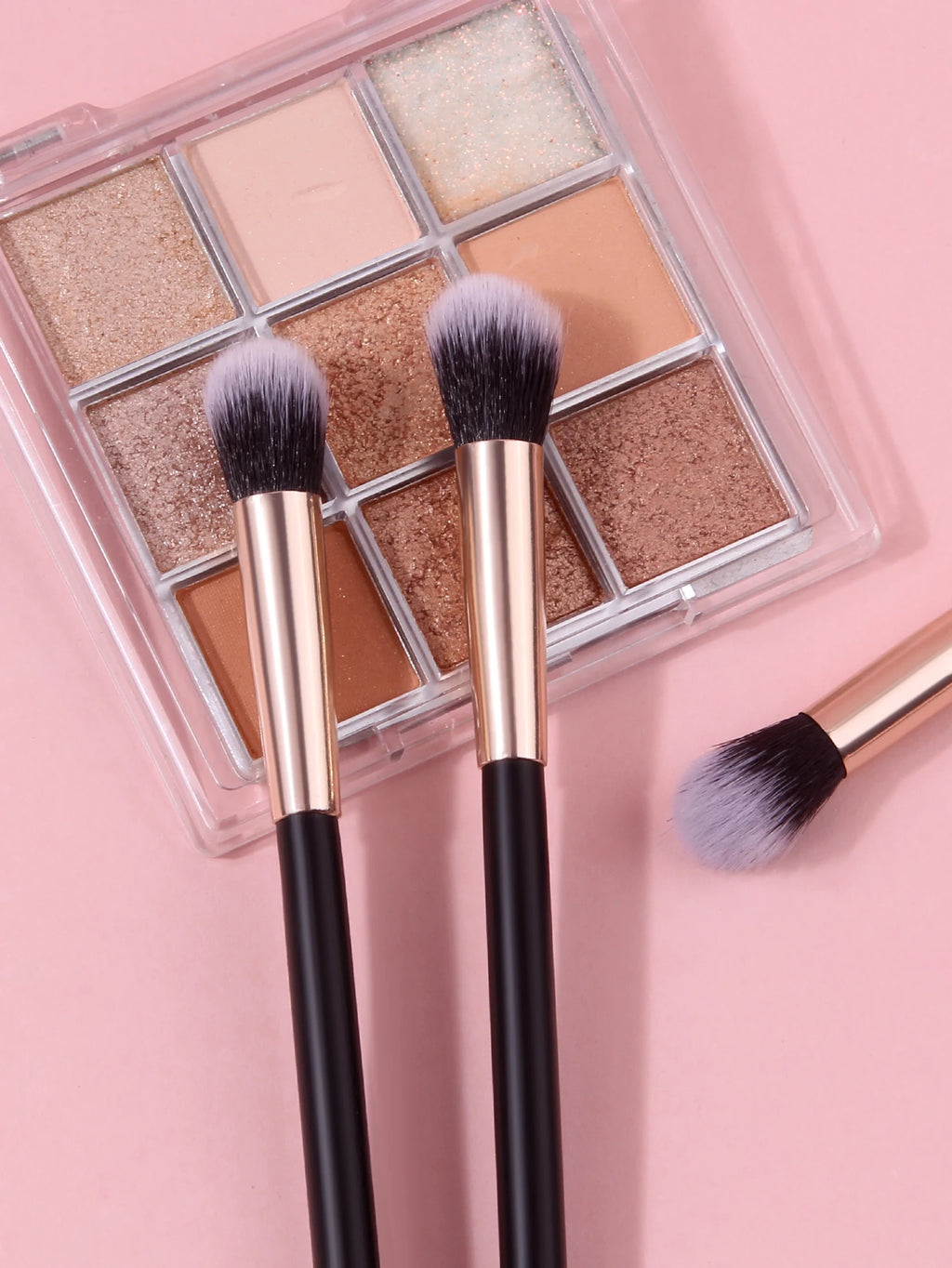 3-Piece Eye Makeup Brush Set – Soft Eyeshadow Blending Brushes Eye Makeup Brushes Nixie