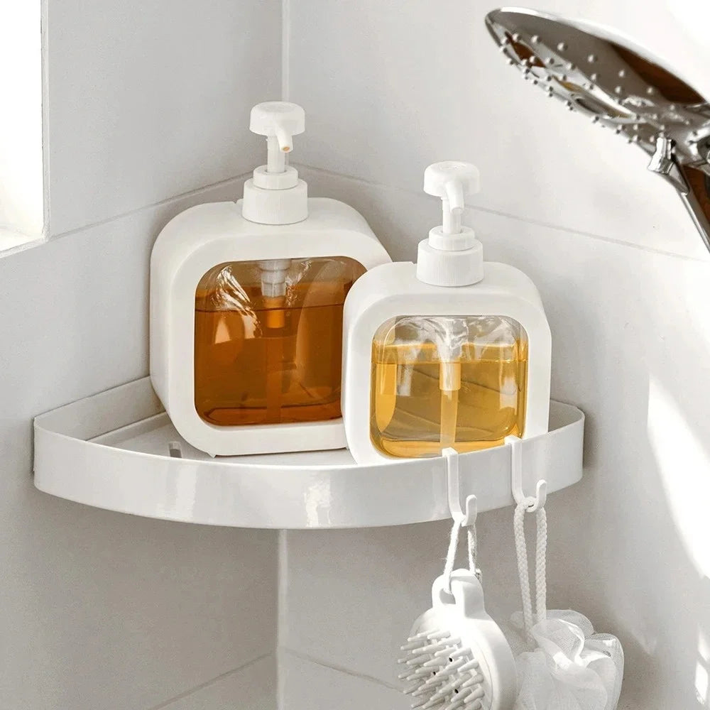 300/500mL Travel Press Pump Dispensing Bottle – Soap & Gel Press Pump Dispenser Nixie