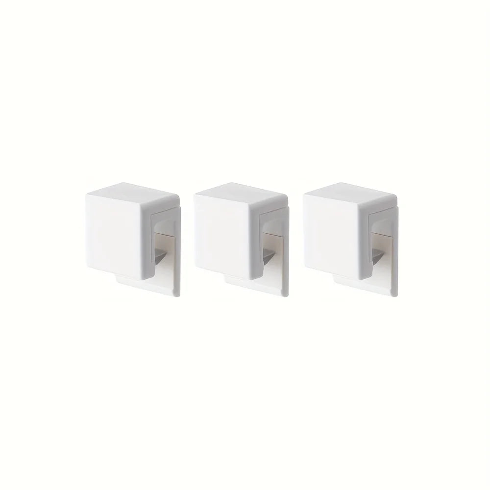 3-Pack Wall Mounted Toothbrush & Toothpaste Holder – No Drill