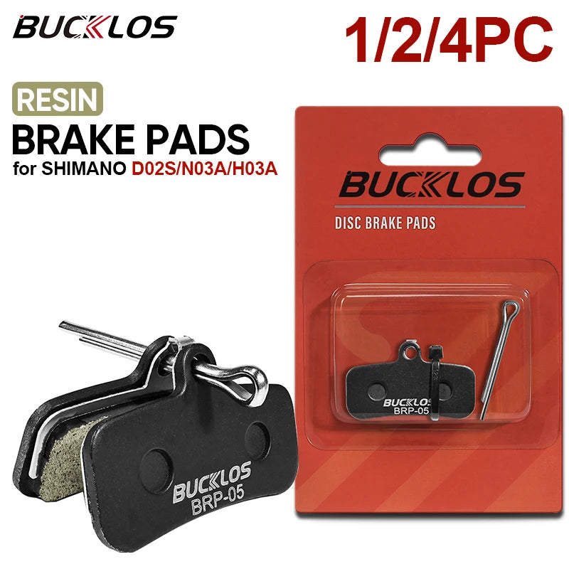 BUCKLOS Resin Disc Brake Pads MTB Shimano N03A H03A BRP-05 Disc Brake Pads Nixie